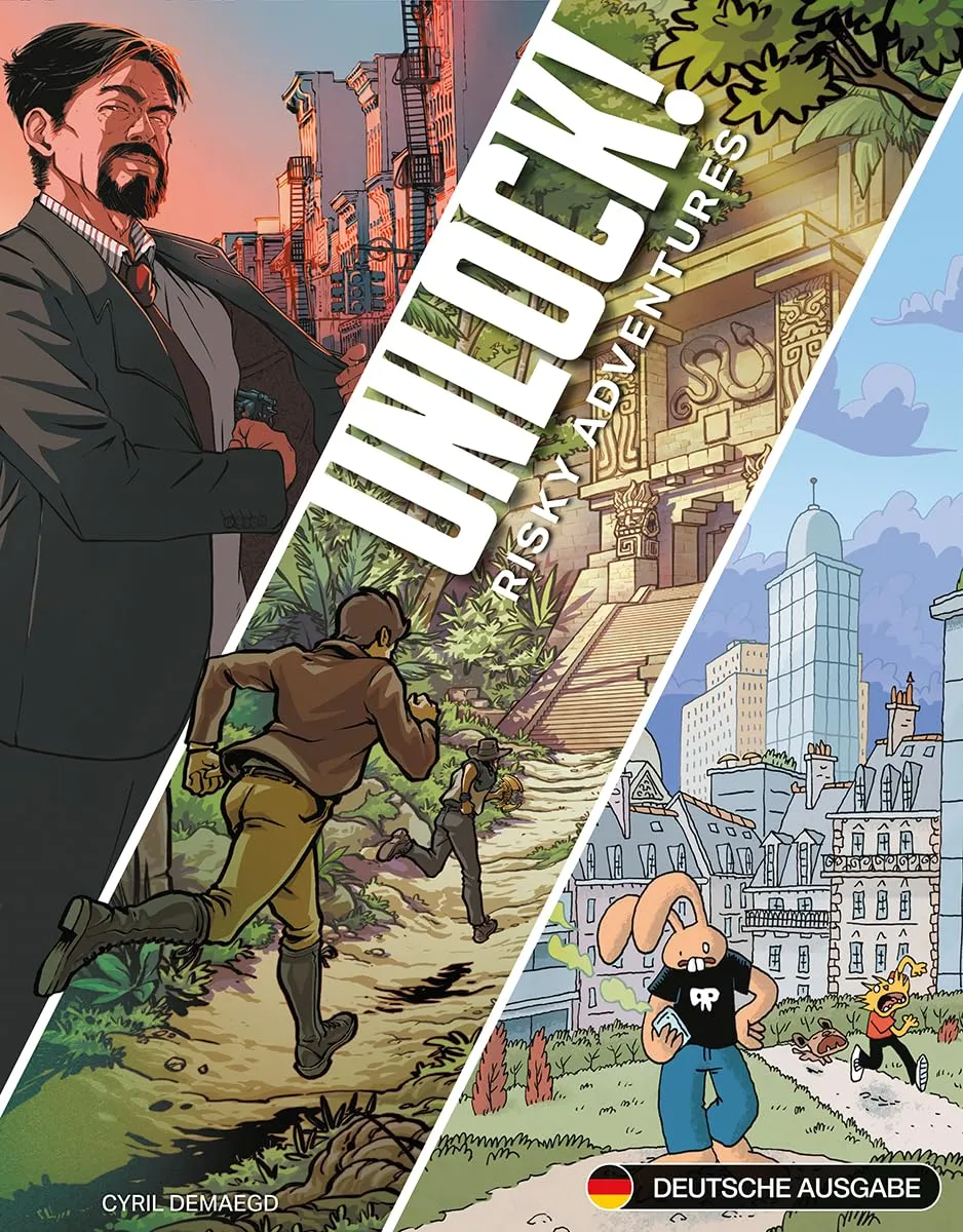 Unlock Risky Adventures Sammelbox Rätselspiel Deutsch 1-6 Spieler