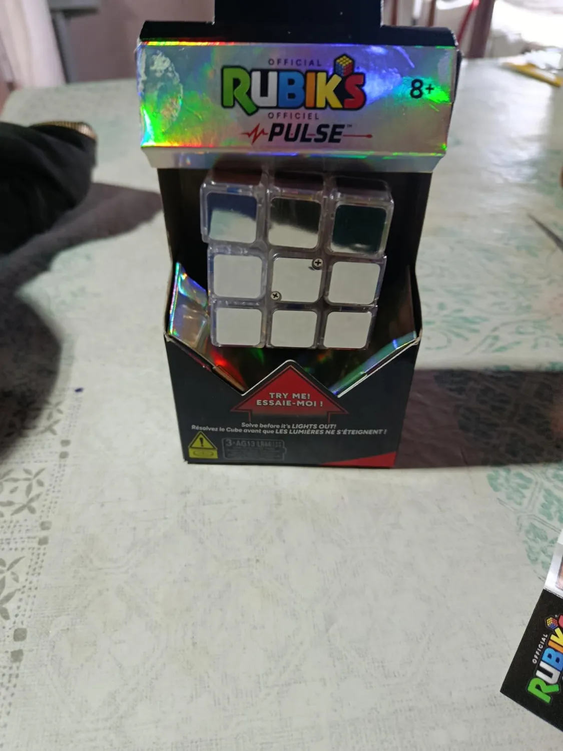 Rubik's Pulse 3x3 Zauberwürfel leuchtend mit Timer