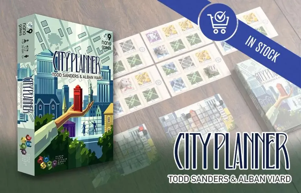 Capstone Nano9Games City Planner Vol.2 Kartenspiel 9 Karten