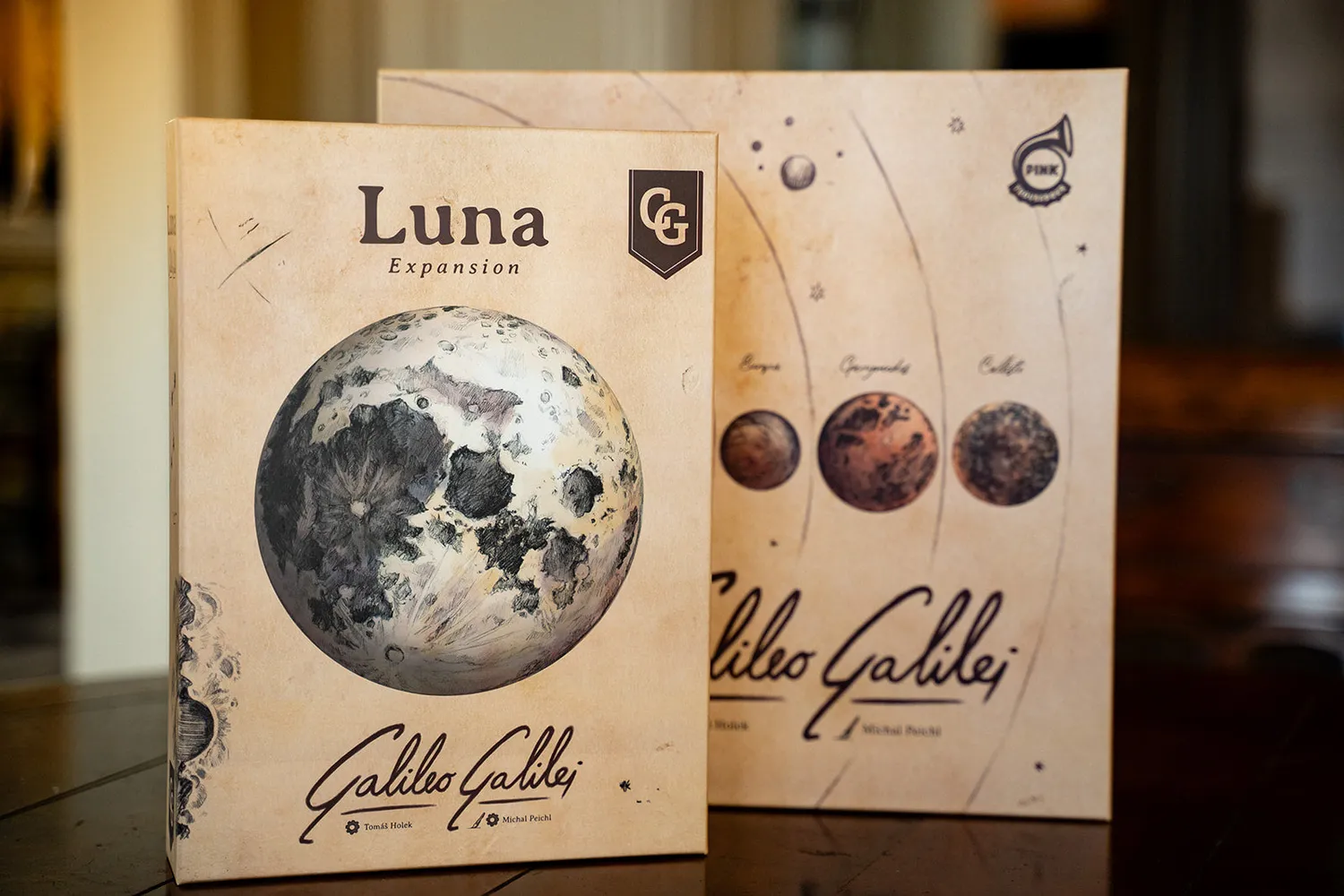 Capstone Games Galileo Galilei Luna Erweiterung Mond-Beobachtung