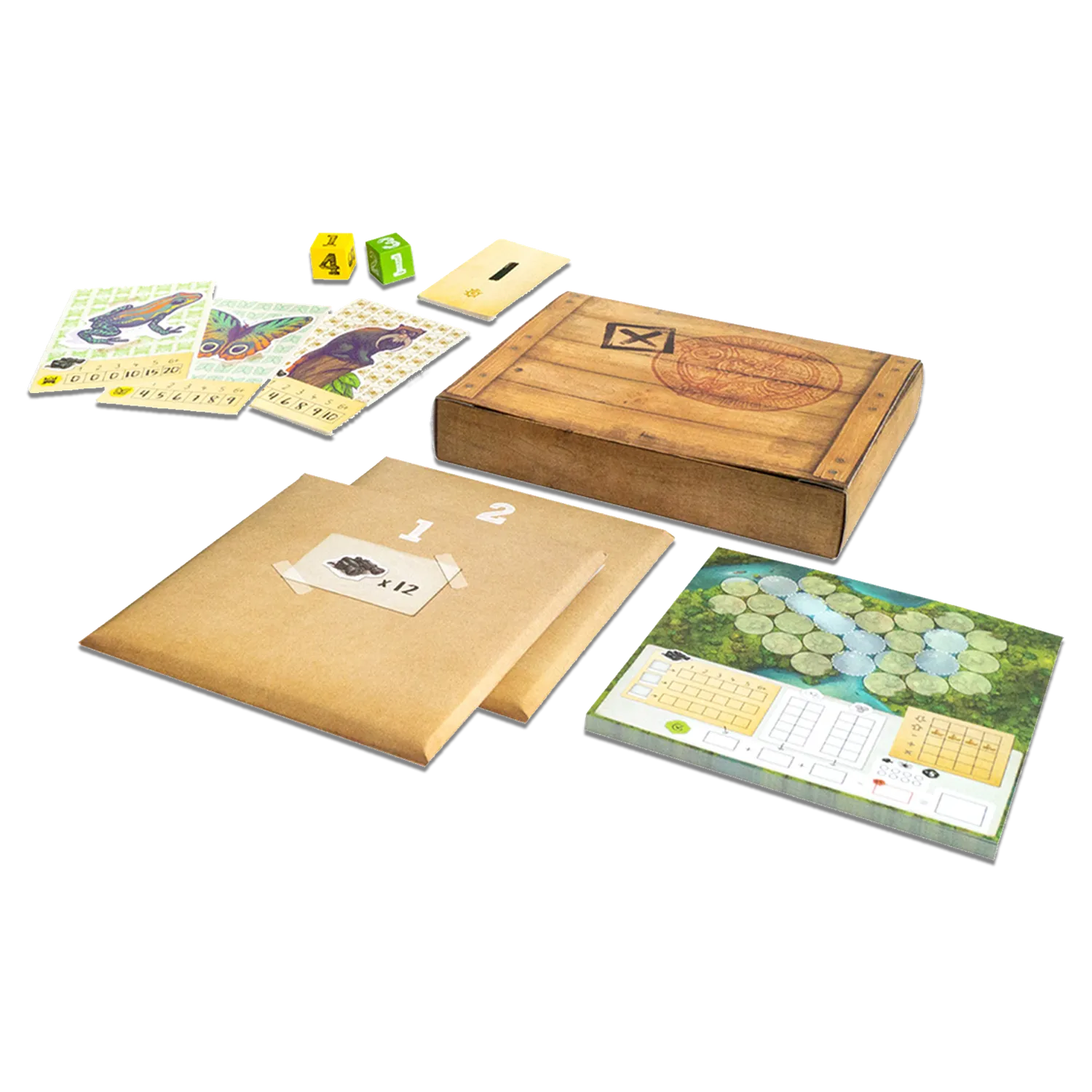 Cranio Trek 12 Amazzonia Roll & Write