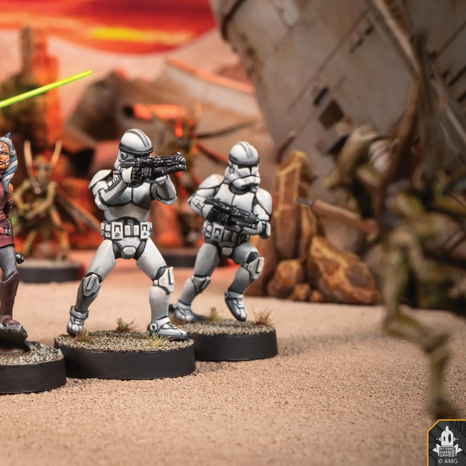 Asmodee Star Wars Legion Ahsoka Tano Commander Erweiterung