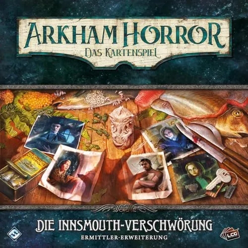 Arkham Horror Innsmouth-Ermittler Kartenspiel-Erweiterung Deutsch