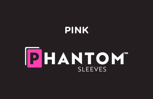 Capstone Games Phantom Sleeves Pink Kartenhüllen