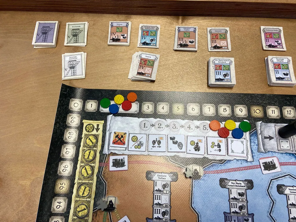 Spielefaible Kohle & Kolonie Brettspiel Ruhrgebiet Neu