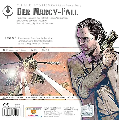 Space Cowboys T.I.M.E Stories Marcy Fall Erweiterung deutsch