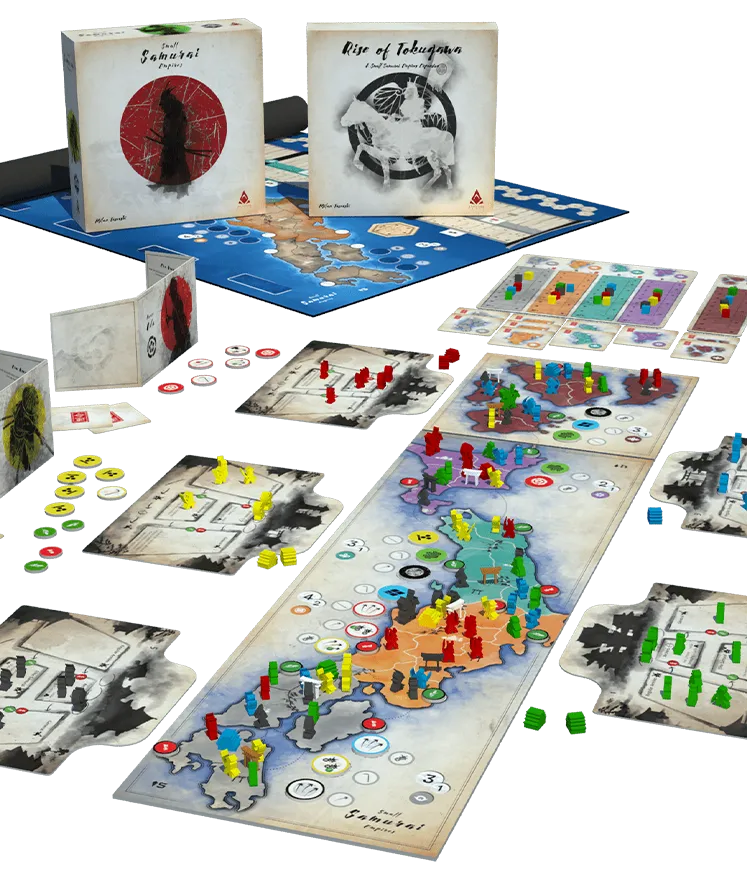 Cranio Small Samurai Empires Rise of Tokugawa Erweiterung 5 Spieler Solo