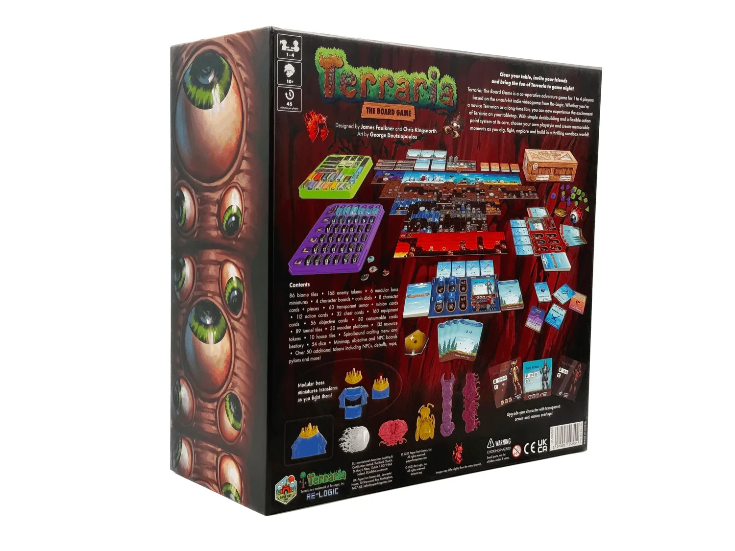 Paper Fort Games Terraria Gold Edition Brettspiel Kickstarter komplett