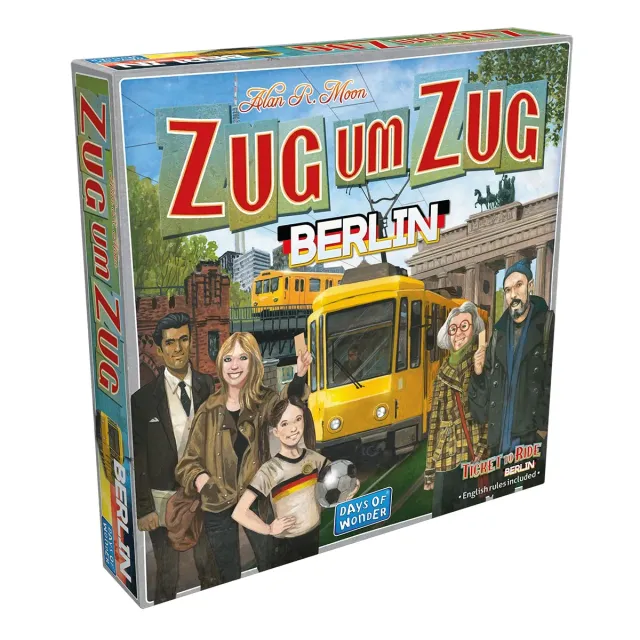 Days of Wonder Zug um Zug Berlin Familienspiel
