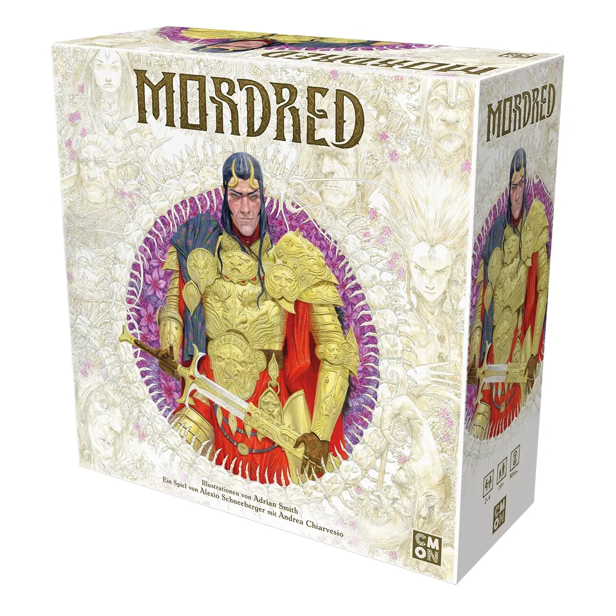CMON Mordred Grundspiel Kennerspiel Deutsch Area Control