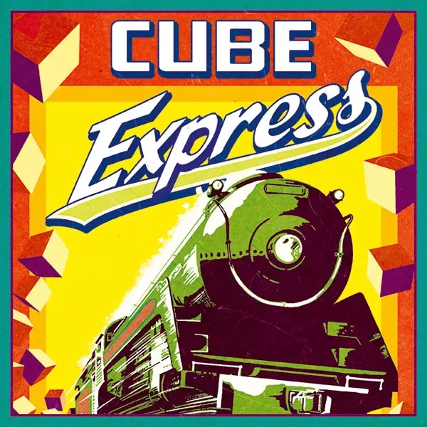 Spielefaible CUBE Express Brettspiel Würfel kurz