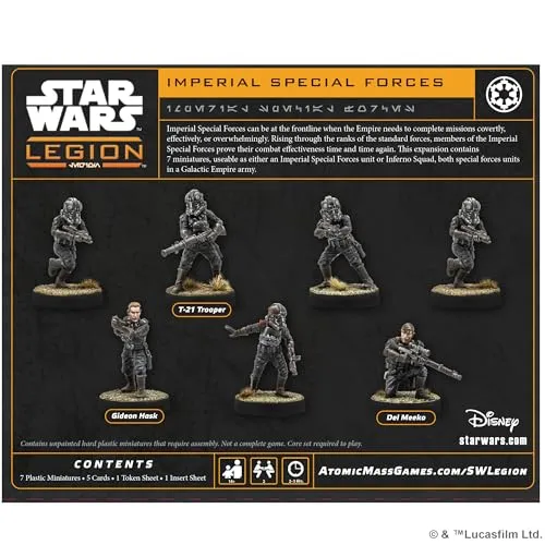 Asmodee Star Wars: Legion Imperial Special Forces Erweiterung 7 Figuren