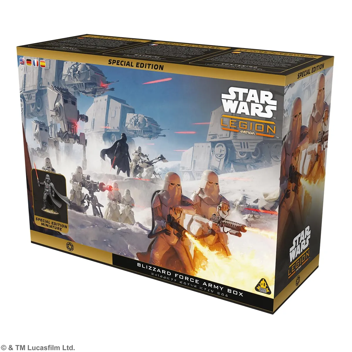 Asmodee Star Wars: Legion Blizzard Force Armee-Box Erweiterung Imperium