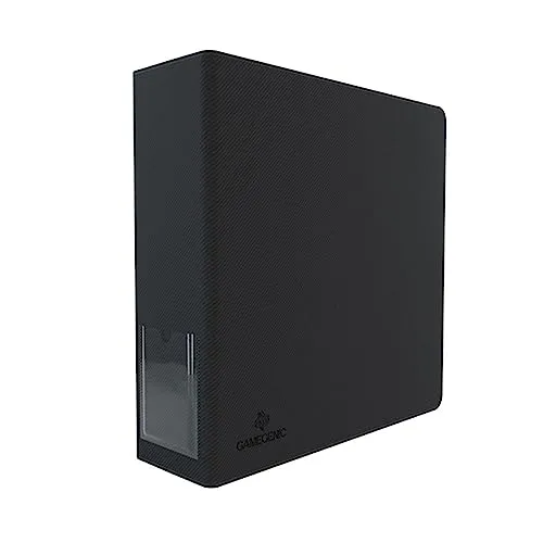 Gamegenic Prime Ring-Binder Playset Ordner Schwarz 12-24 Taschen