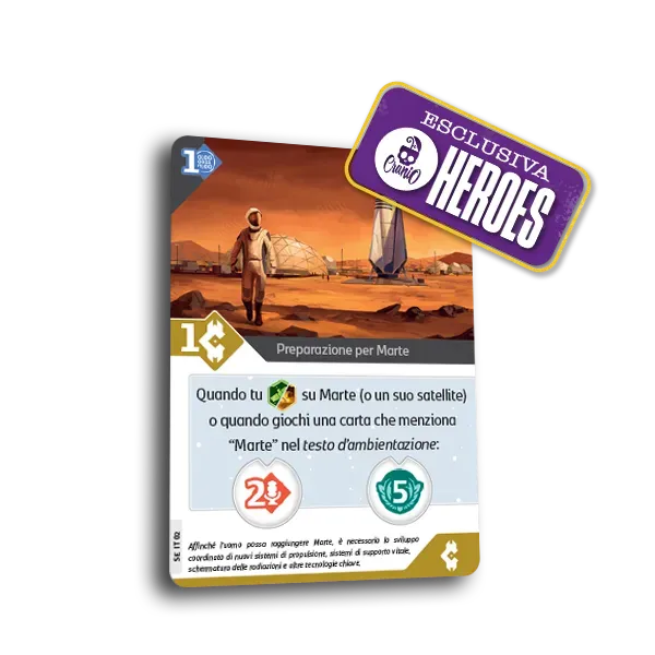 Cranio SETI Vorbereitung für Mars Promokarte