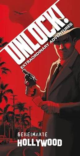 Unlock Geheimakte Hollywood Escape-Rätselspiel Deutsch 1-6 Spieler