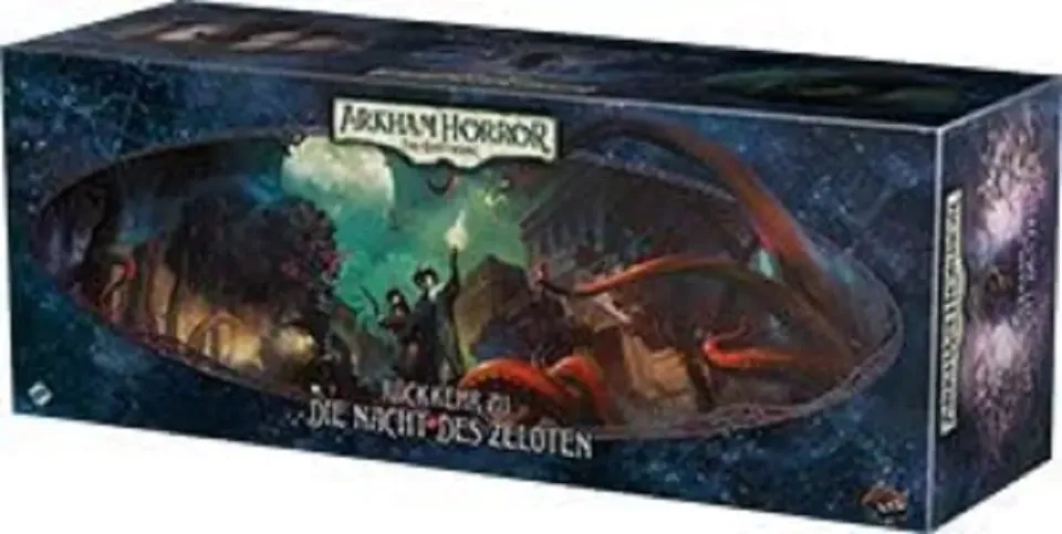 Fantasy Flight Arkham Horror LCG Rückkehr zu Nacht des Zeloten Box