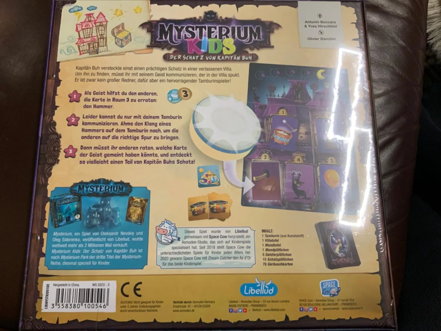 Libellud Mysterium Kids Schatz Kapitän Buh Kinderspiel