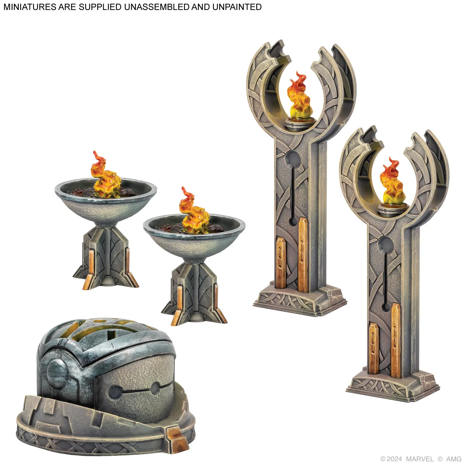 Atomic Mass Marvel Crisis Protocol Battle for Asgard Gelände
