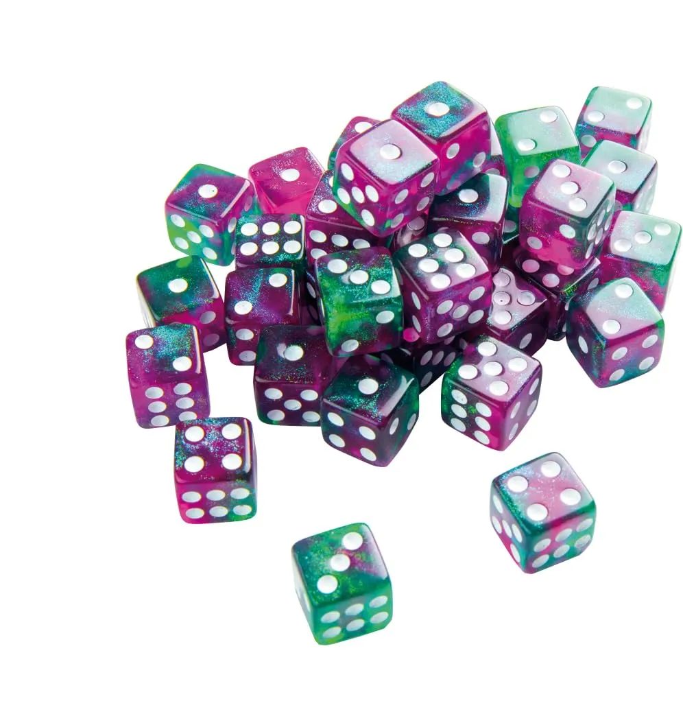 Gamegenic Galaxy Aurora D6 Würfelset 36x 12 mm