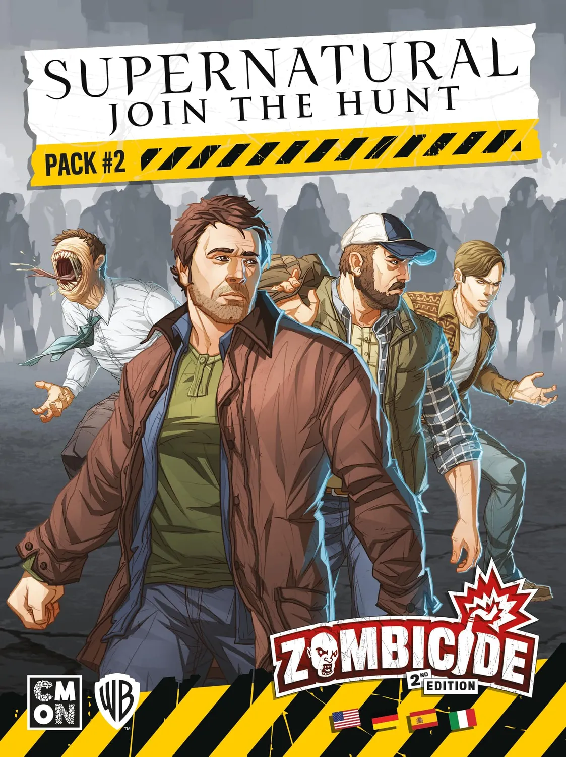 CMON Zombicide 2. Edition Join the Hunt Pack 2 Miniaturen