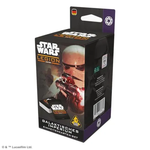 Star Wars Legion Imperium Einheitenkarten-Set 177 Karten