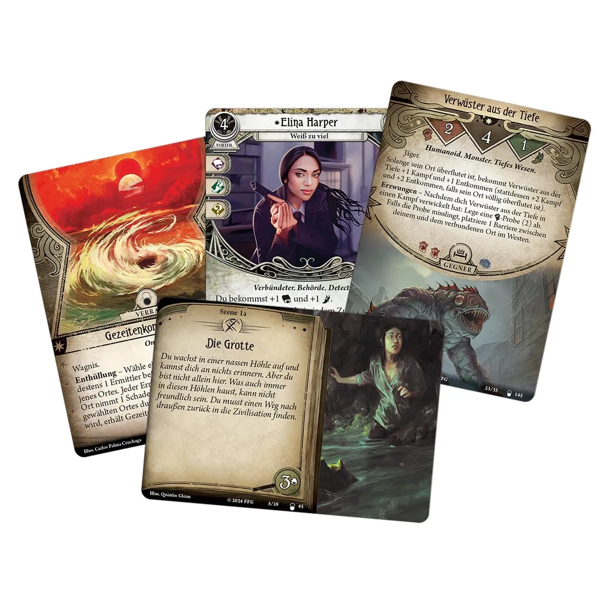 Arkham Horror LCG Innsmouth-Verschwörung Kampagne Deutsch