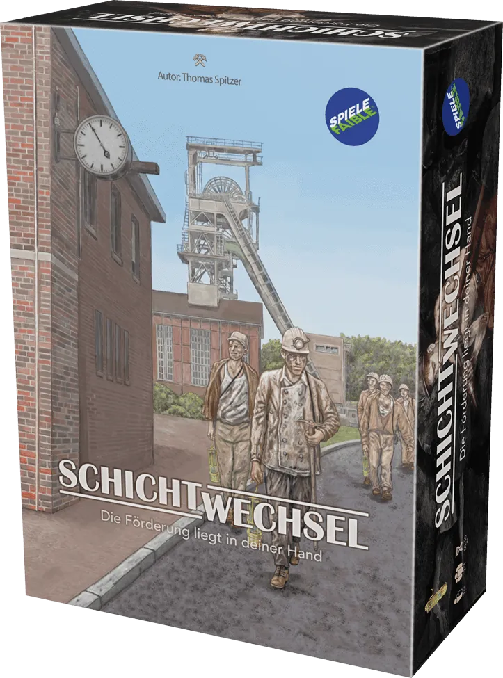 Spielefaible Schichtwechsel Brettspiel 2-4 Kumpel Zechenspiel