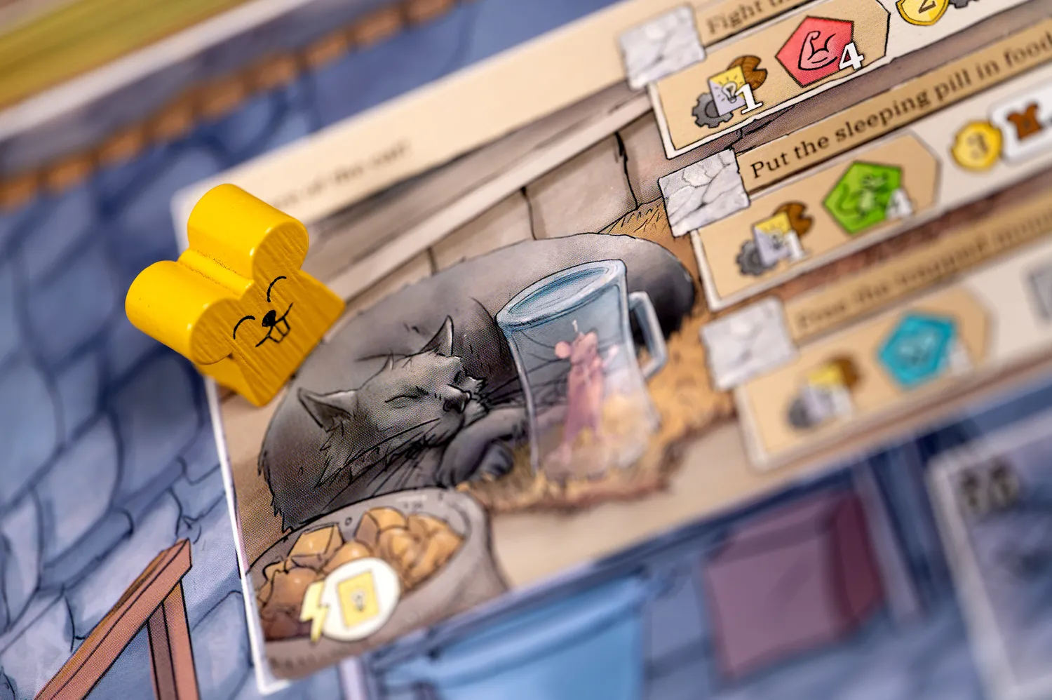 Cranio Ratti di Wistar Brettspiel Strategiespiel