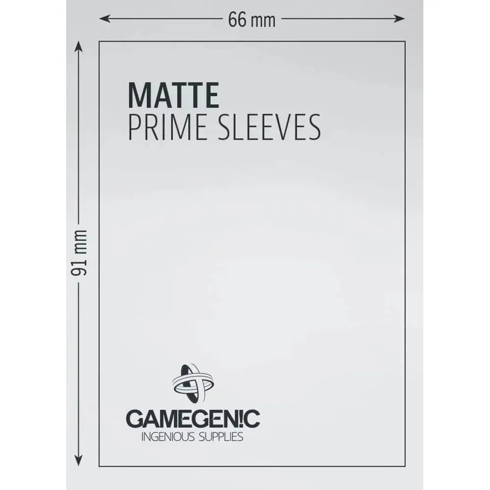 Gamegenic Matte Prime Kartenhüllen Pink 100 Stück matt