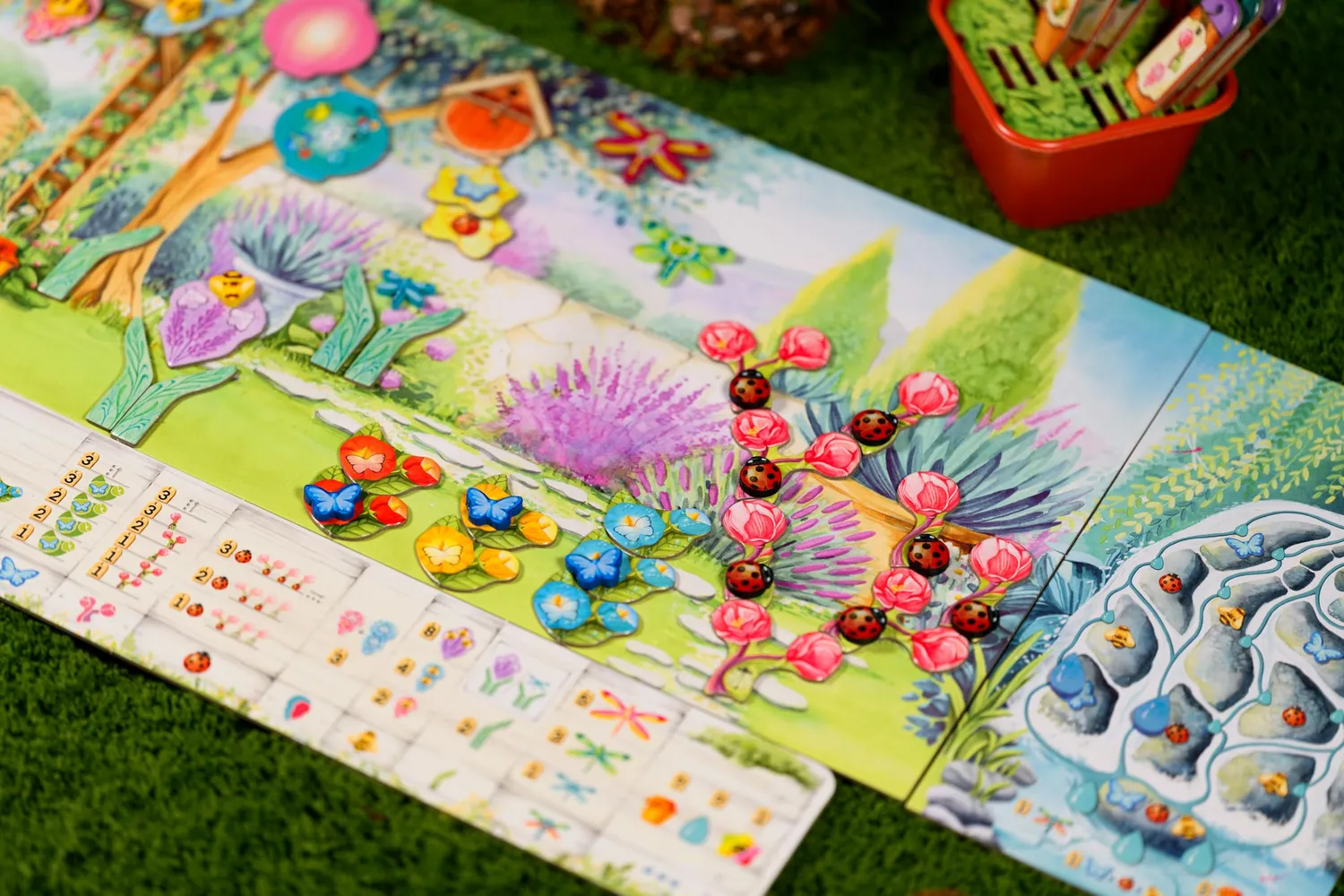 Asmodee Pergola Garten Familienspiel 1-4 Spieler