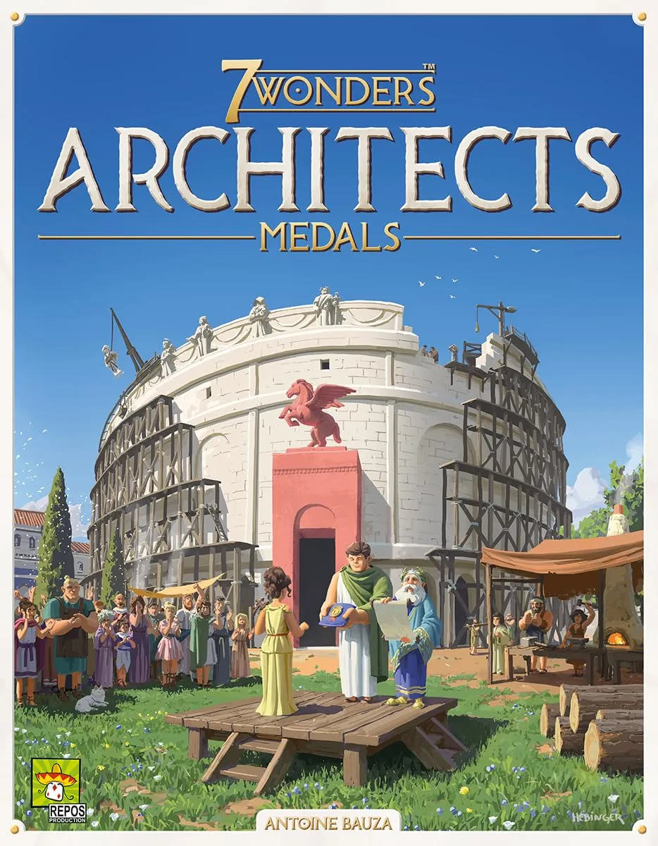 Asmodee 7 Wonders Architects Medals Erweiterung Deutsch