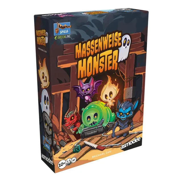 Massenweise Monster Legespiel Deutsch für Familie