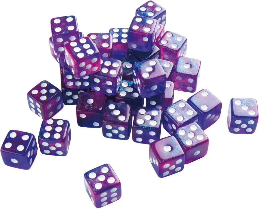 Gamegenic Galaxy Nebula D6 Würfelset 36 Acryl 12mm