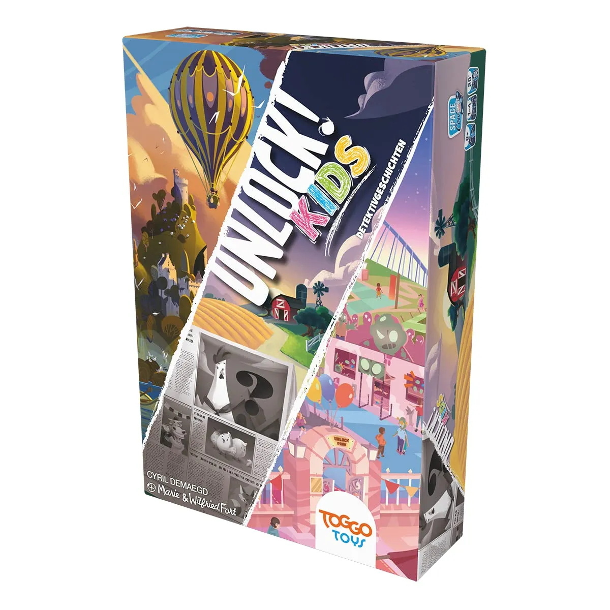 Asmodee Unlock! Kids Kinderspiel Box Set ab 6 Jahren