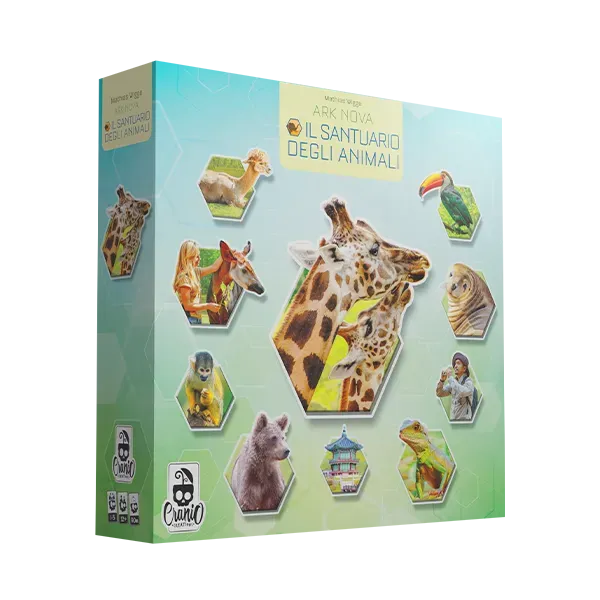 Cranio Ark Nova Santuario Brettspiel Basisspiel