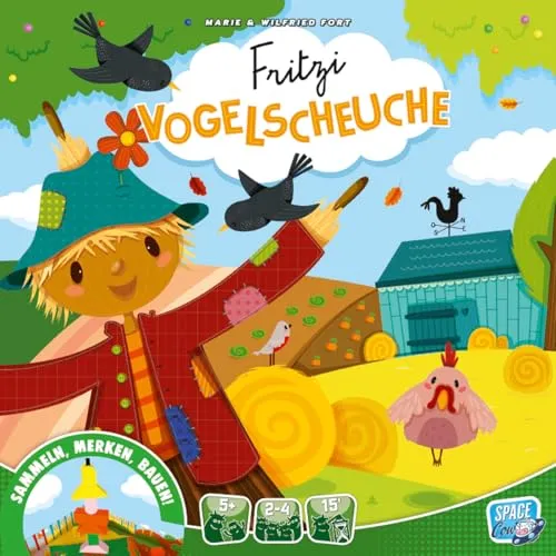 Space Cow Fritzi Vogelscheuche kooperatives Kinderspiel Deutsch