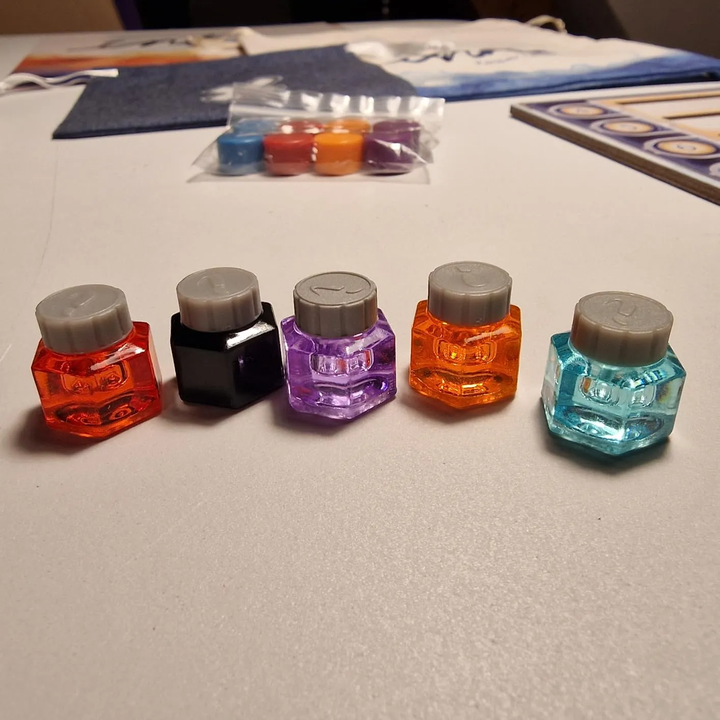 Asmodee Ink Familienspiel Deutsch Tintenmuster Legespiel