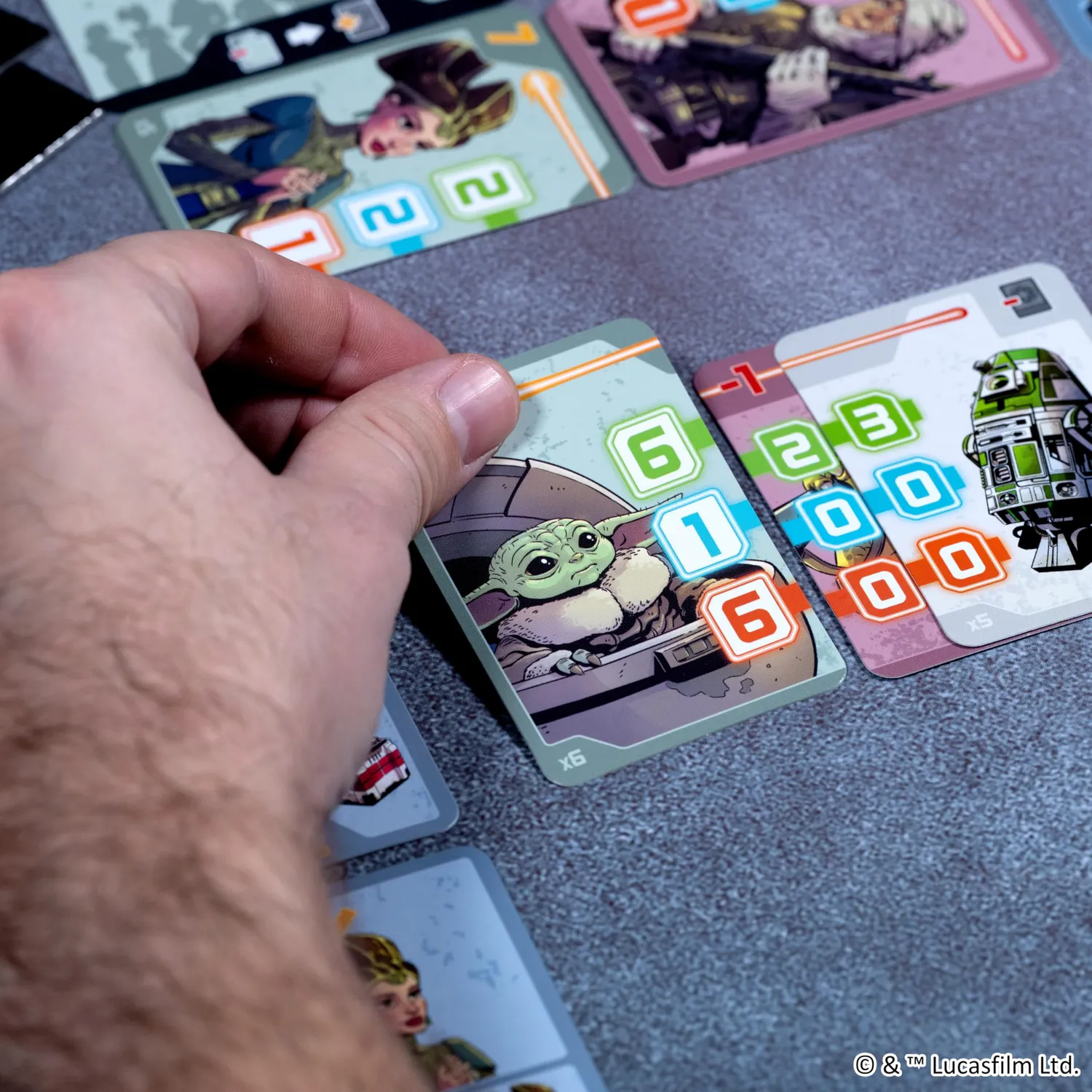 Asmodee Star Wars Bounty Hunters Kartenspiel