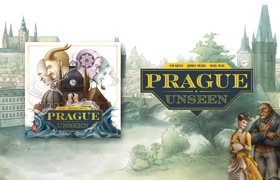 Capstone Games Prague Unseen Brettspiel Worker Placement
