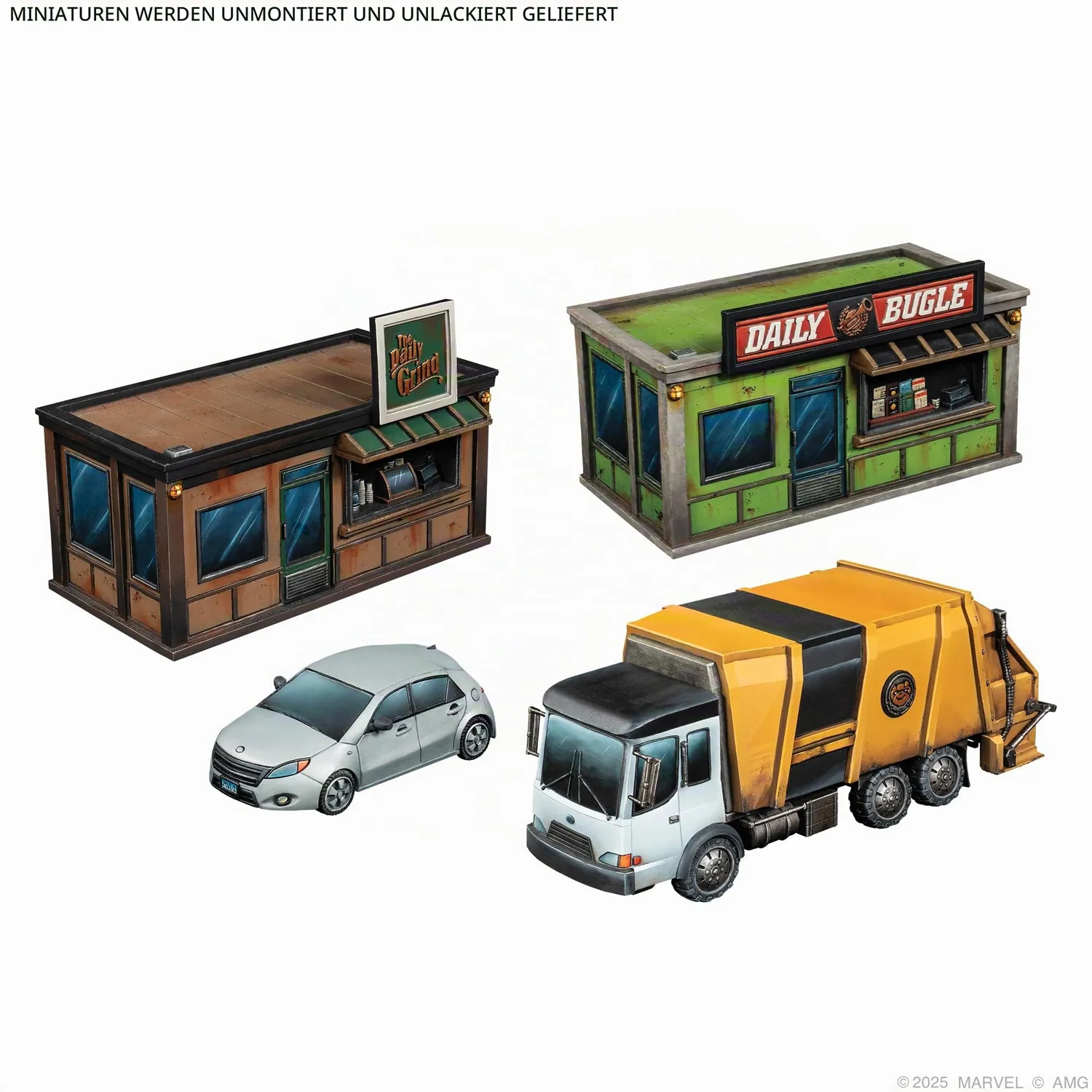 Marvel Crisis Protocol NYC City Block Terrain-Pack