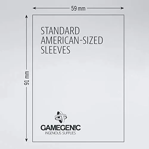 Gamegenic Matte Standard Kartenhüllen American 40-90 Stück