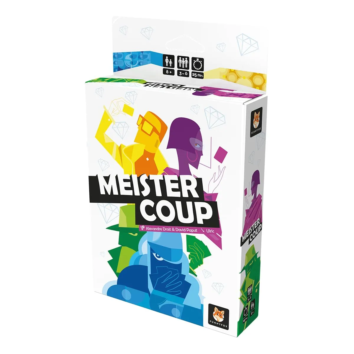 Funny Fox Meistercoup Kartenspiel Deutsch 3-6 Spieler