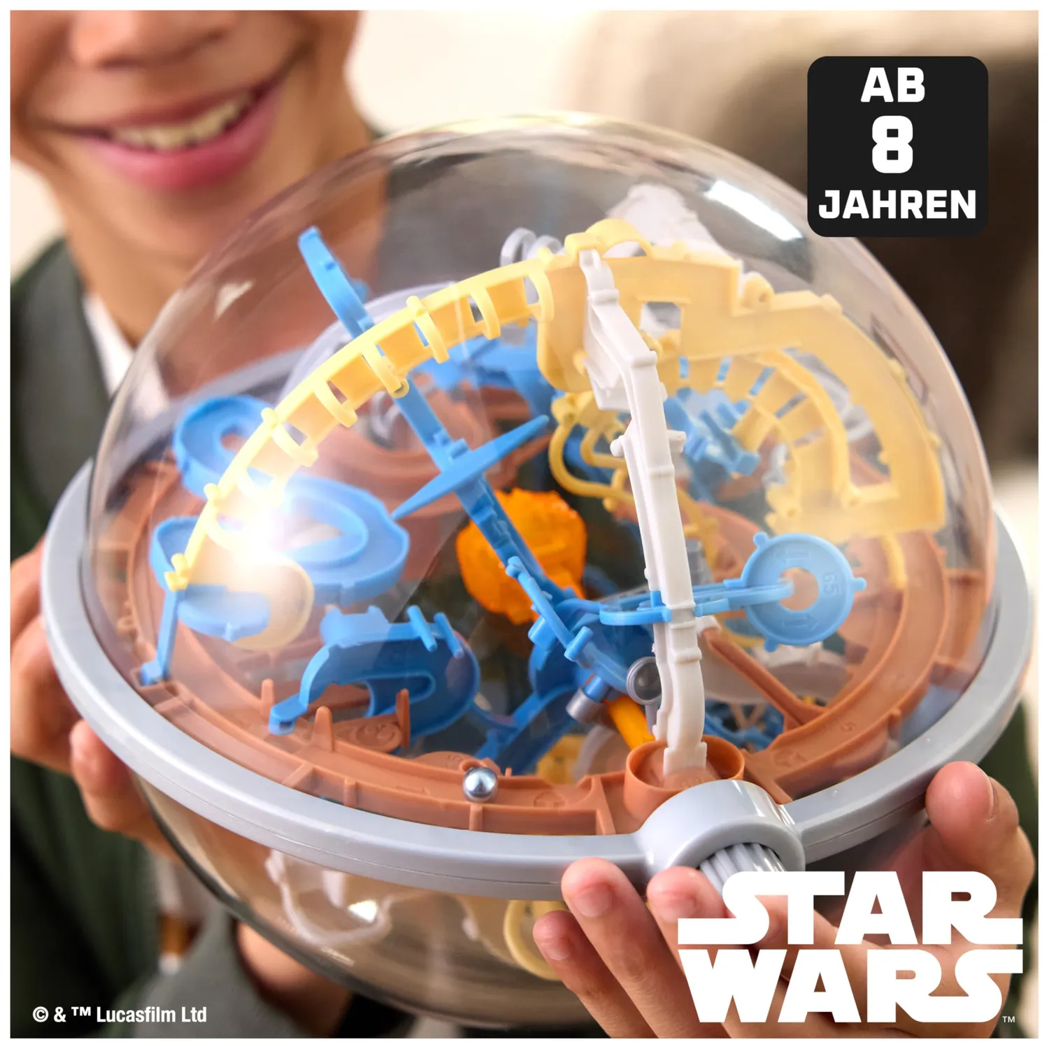 Perplexus Star Wars The Mandalorian Kugellabyrinth Solo