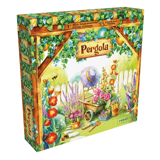 Asmodee Pergola Garten Familienspiel 1-4 Spieler