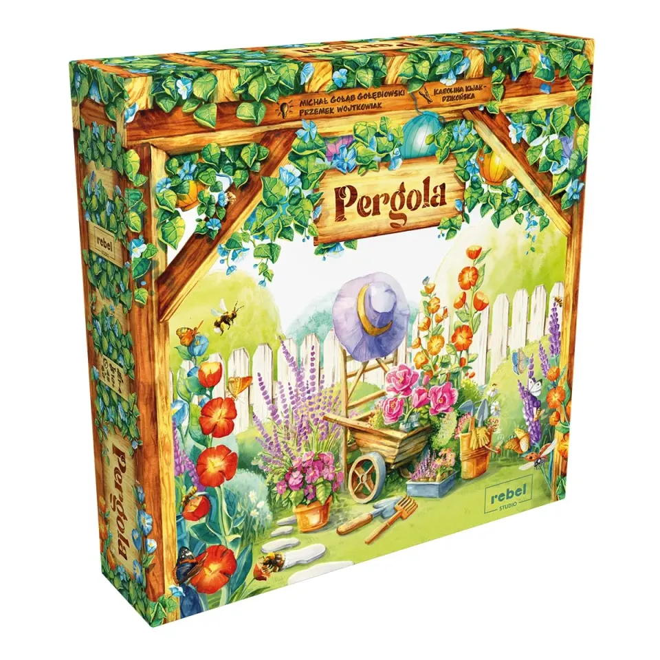 Asmodee Pergola Garten Familienspiel 1-4 Spieler