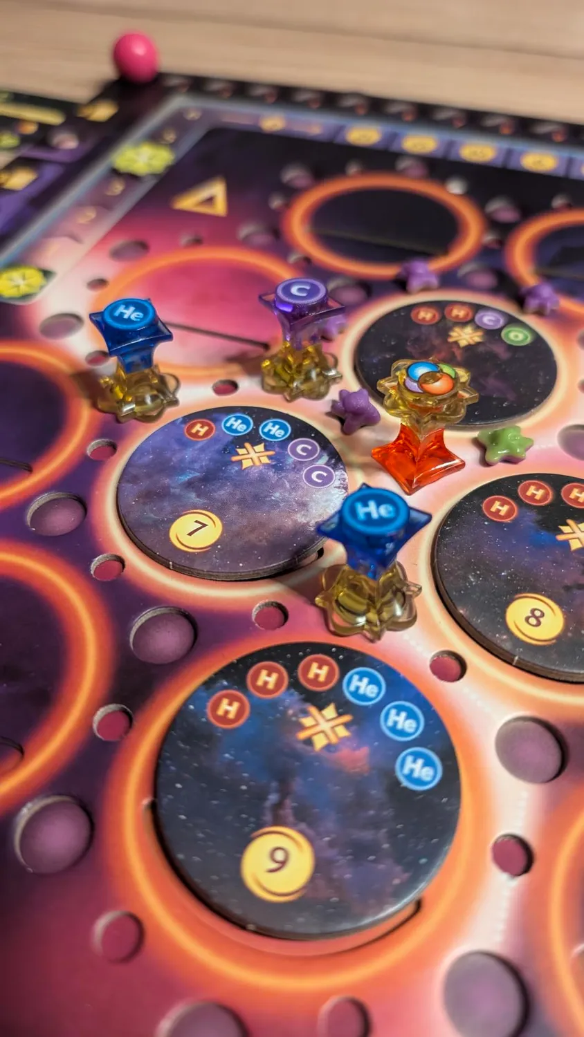 Crafting the Cosmos Taktisches Kennerspiel Deutsch 2-4 Spieler