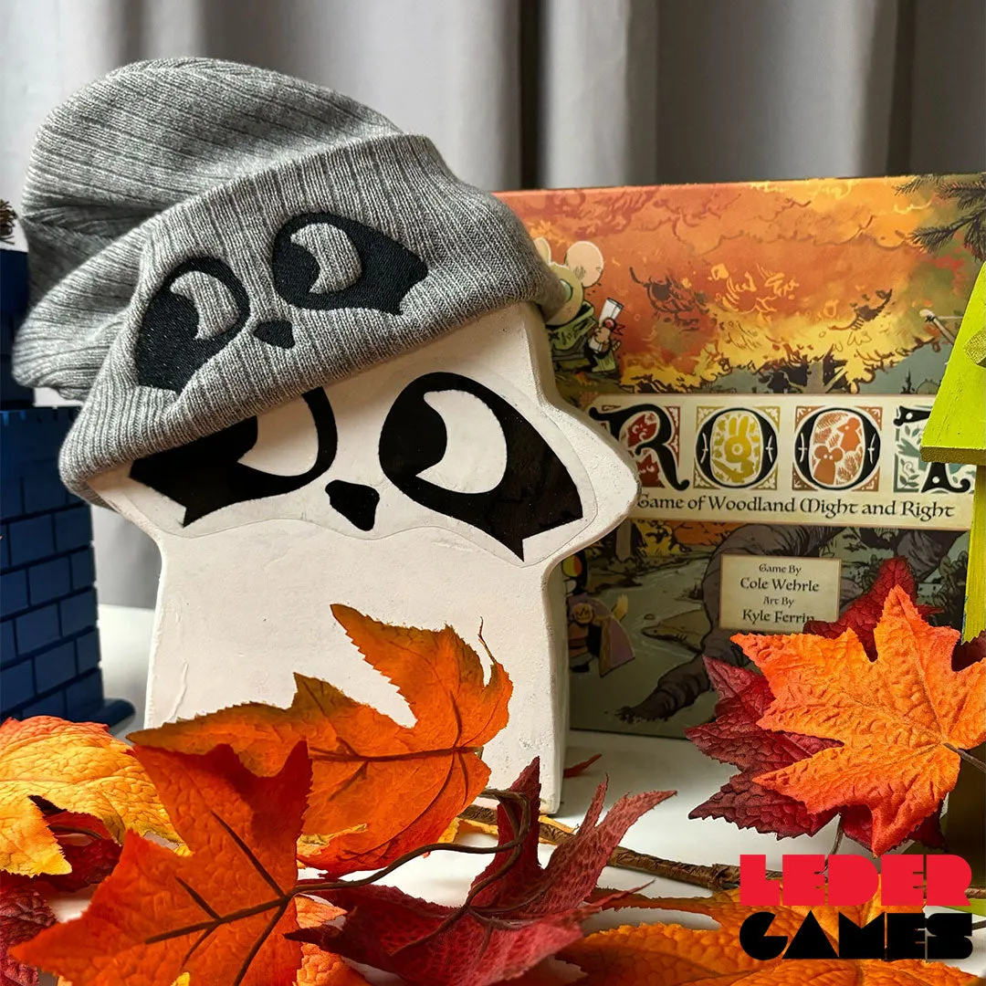 Leder Games Root Roger Vagabund Beanie Mütze Einheitsgröße