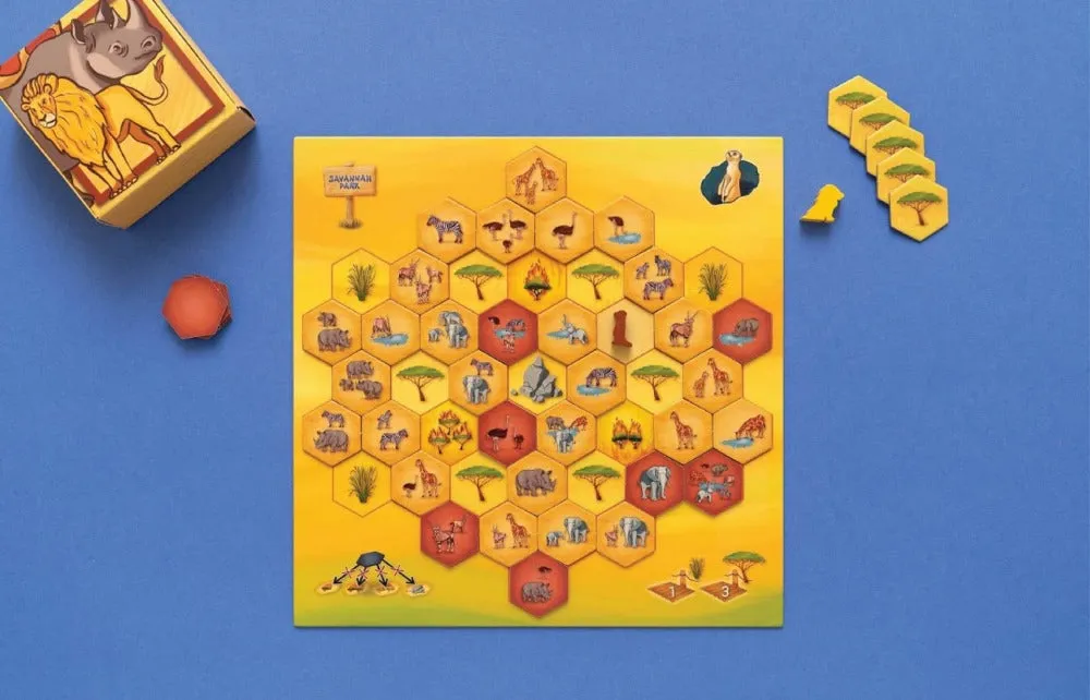 Capstone Games Savannah Park Brettspiel Familie