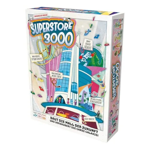 SPACE Cow Superstore 3000 Familienspiel Deutsch Taktik